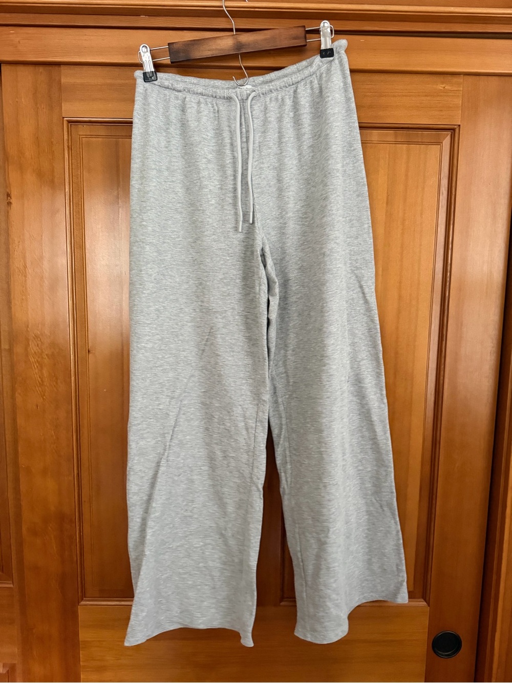 Aritzia waffle texture pants
